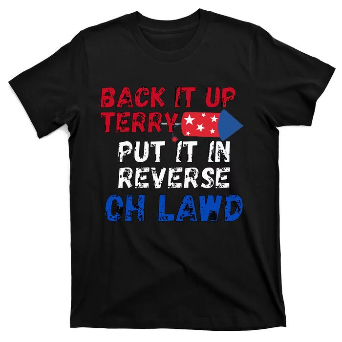 Back Up Terry 4th of July T-Shirt