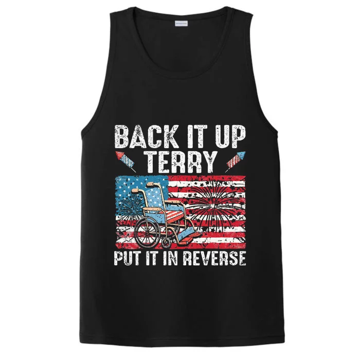 Back Up Terry Put It In Reverse Firework Performance Tank