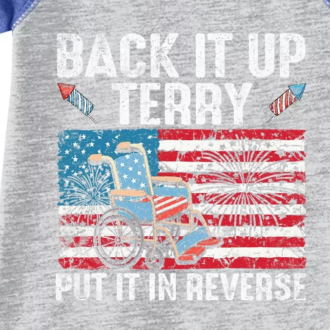 Back Up Terry Put It In Reverse Firework Infant Baby Jersey Bodysuit