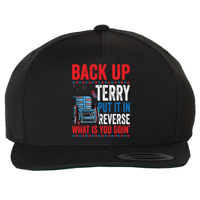 Back Up Terry Put It In Reverse Firework 4th Of July Wool Snapback Cap