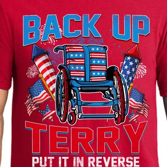 Back Up Terry Put It In Reverse Funny 4th Of July Fireworks Pajama Set