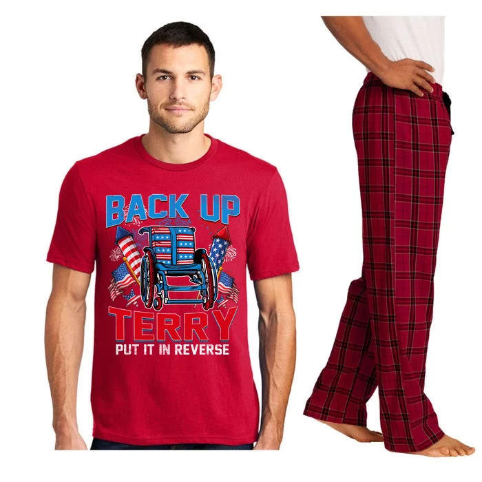 Back Up Terry Put It In Reverse Funny 4th Of July Fireworks Pajama Set