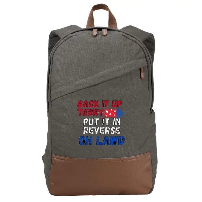 Back Up Terry 4th Of July For Men Cotton Canvas Backpack