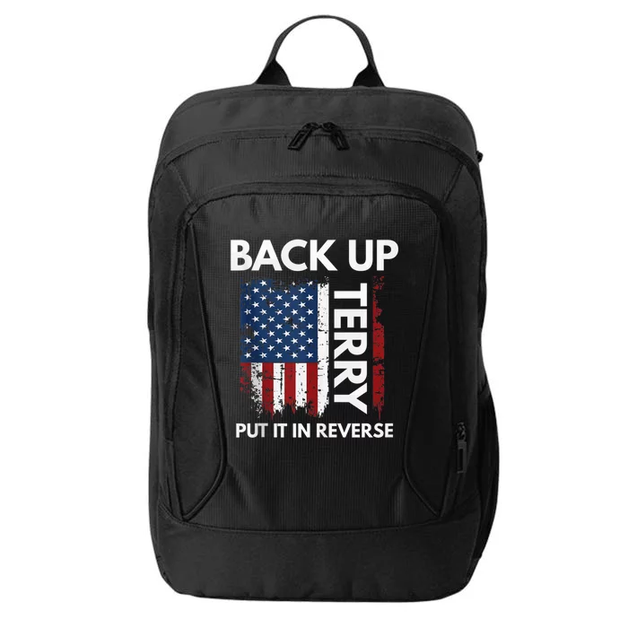 Back Up Terry Put It In Reverse Funny 4th of July City Backpack