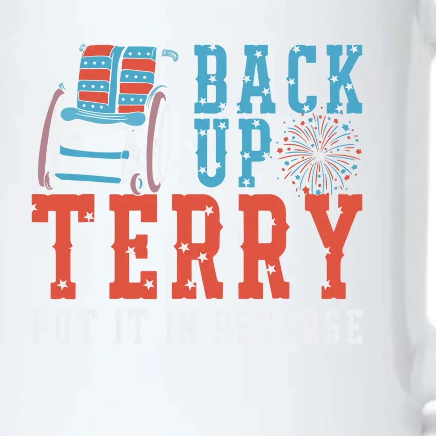 Back Up Terry Put It In Reverse Firework Patriotic 4th July Great Gift Black Color Changing Mug