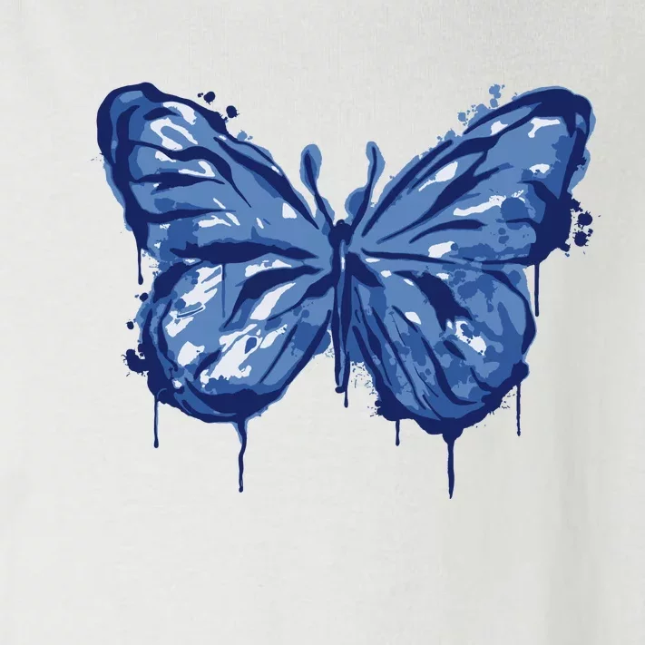 Butterfly Ink Dripping Toddler Long Sleeve Shirt