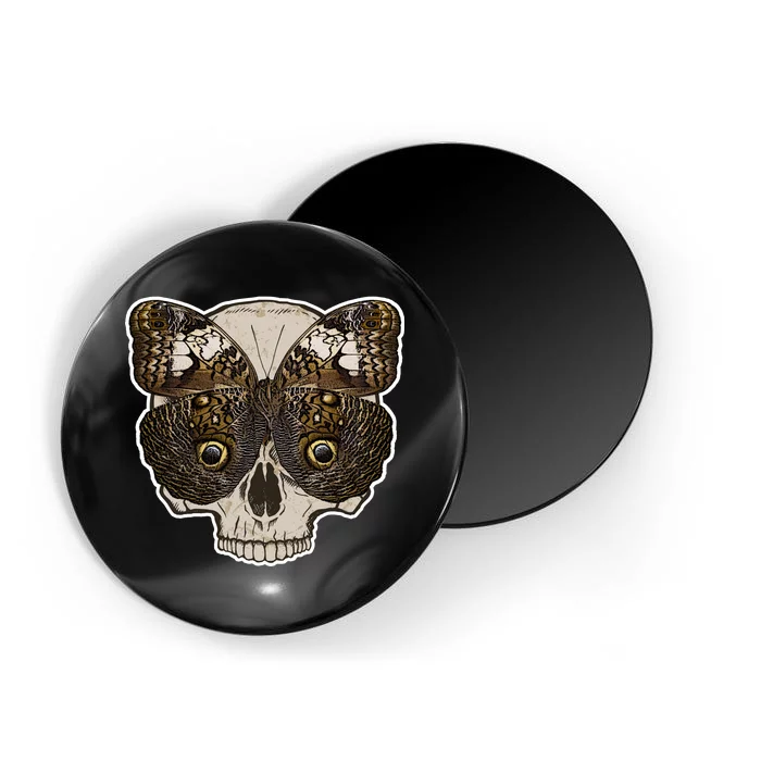 Butterfly Skull Moth Magnet