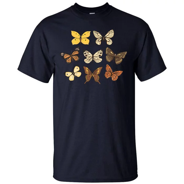 Butterfly Species Tall T-Shirt