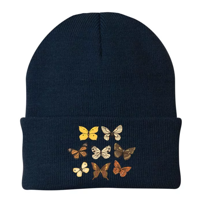 Butterfly Species Knit Cap Winter Beanie