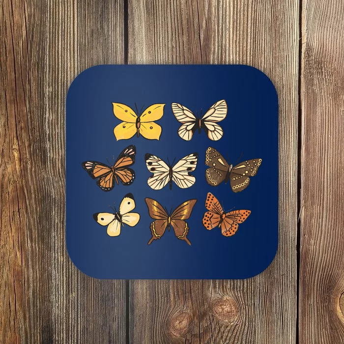 Butterfly Species Coaster