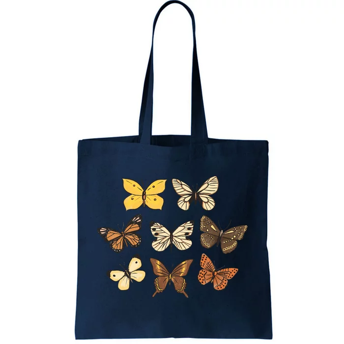 Butterfly Species Tote Bag