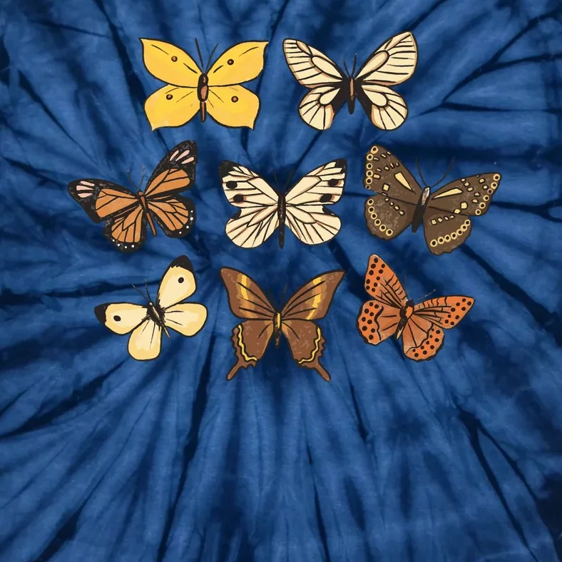 Butterfly Species Tie-Dye T-Shirt