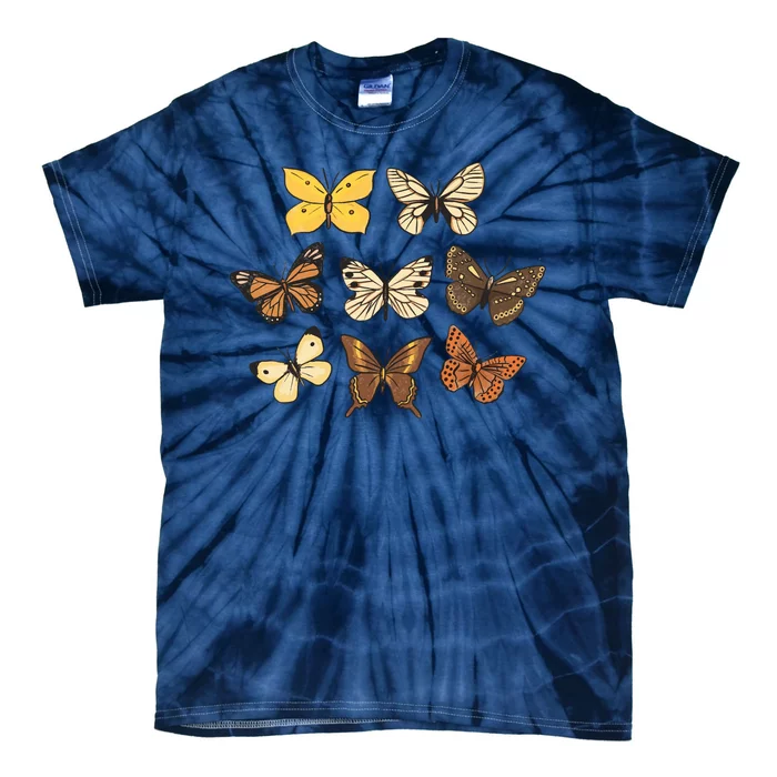 Butterfly Species Tie-Dye T-Shirt