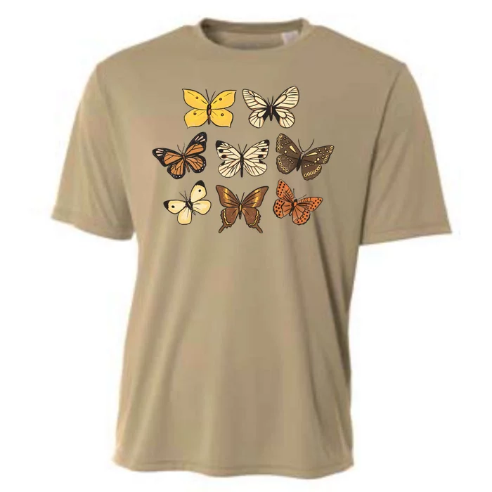 Butterfly Species Cooling Performance Crew T-Shirt