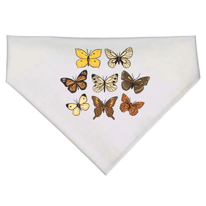 Butterfly Species USA-Made Doggie Bandana