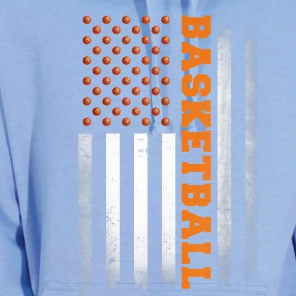 Basketball USA US Flag Basketball Unisex Surf Hoodie