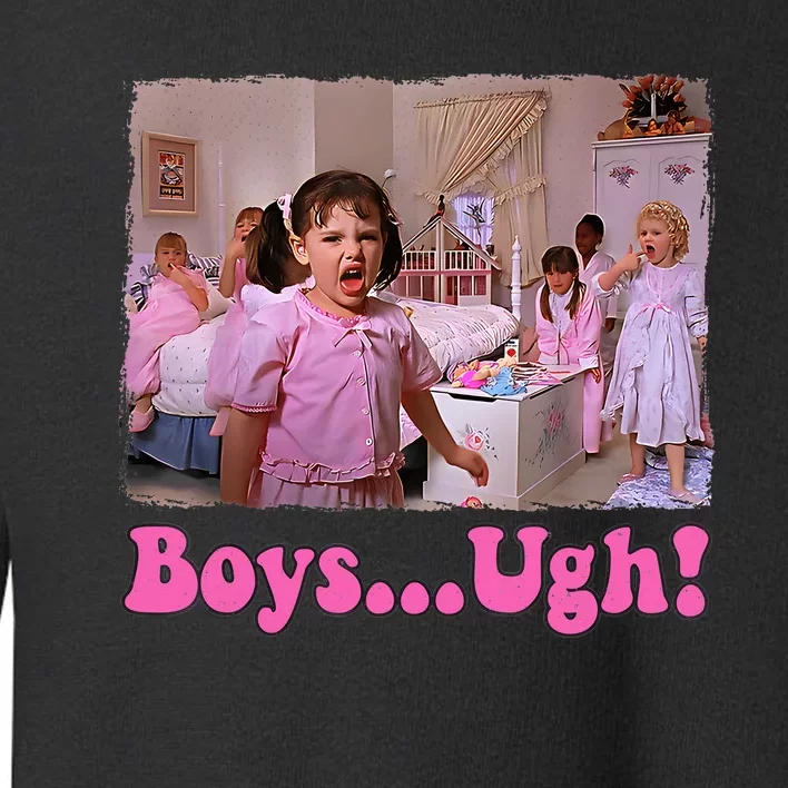 Boy Ugh Valentines Day Funny Toddler Sweatshirt