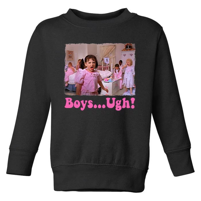 Boy Ugh Valentines Day Funny Toddler Sweatshirt