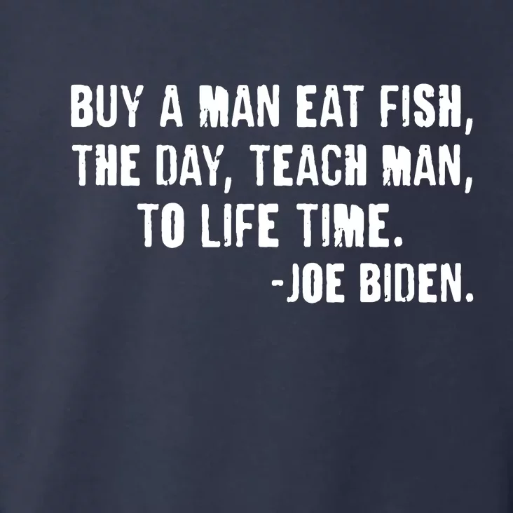 Buy A Man Eat Fish Joe Biden Toddler Hoodie