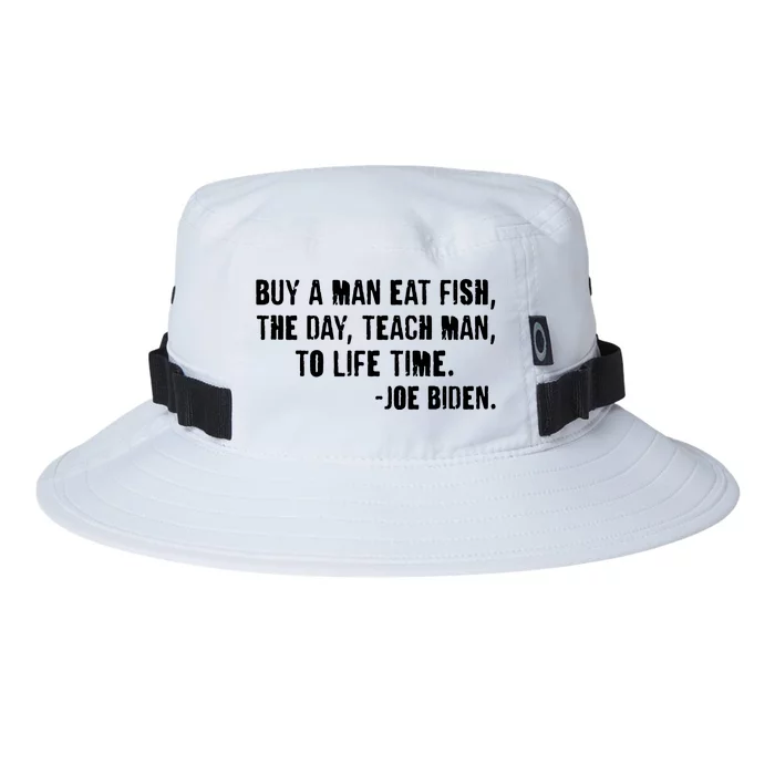 Buy A Man Eat Fish Joe Biden Oakley Bucket Hat