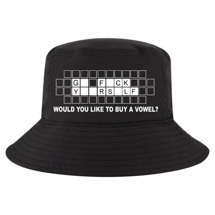 Buy A Vowel Go Fuck Yourself Funny Cool Comfort Performance Bucket Hat