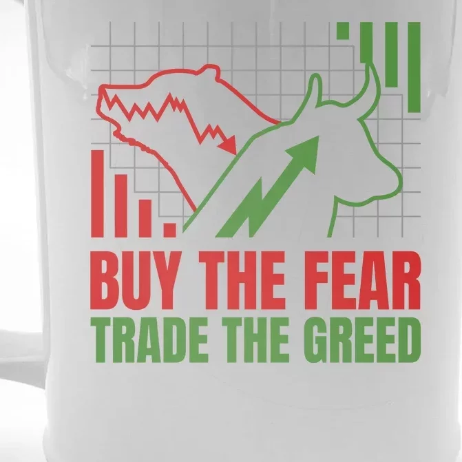 Buy The Fear Trade The Greed Front & Back Beer Stein