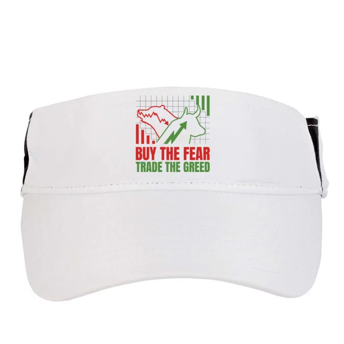 Buy The Fear Trade The Greed Adult Drive Performance Visor