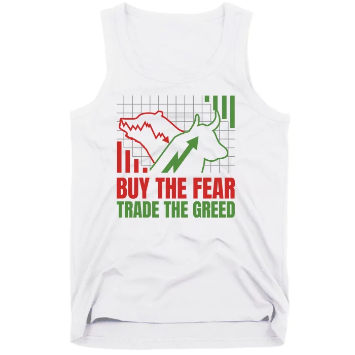 Buy The Fear Trade The Greed Tank Top