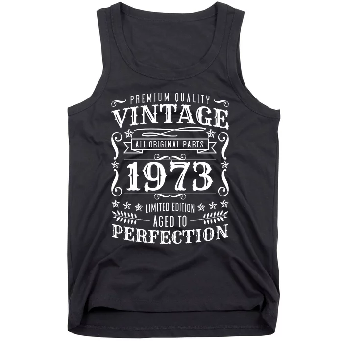 Birthday Vintage 1973 Tank Top