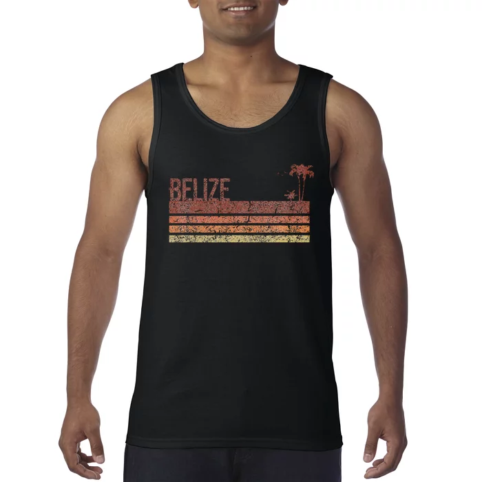 Belize Vintage 70s 80s Vacation Tank Top