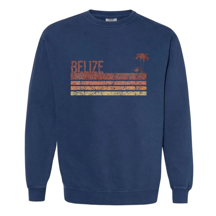 Belize Vintage 70s 80s Vacation Garment-Dyed Sweatshirt