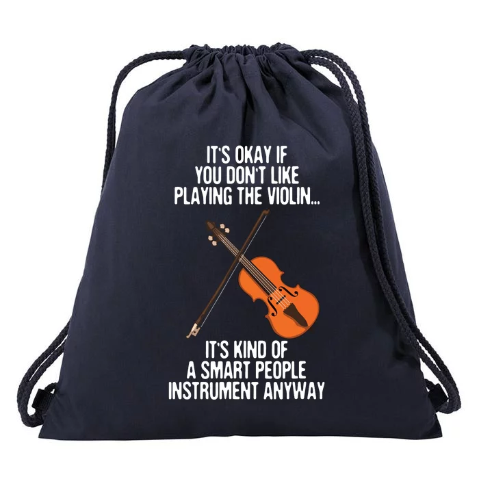 Best Violin Art For Men Women Instrument Violin Player Drawstring Bag