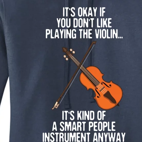 Best Violin Art For Men Women Instrument Violin Player Women's Pullover Hoodie