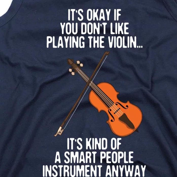 Best Violin Art For Men Women Instrument Violin Player Tank Top