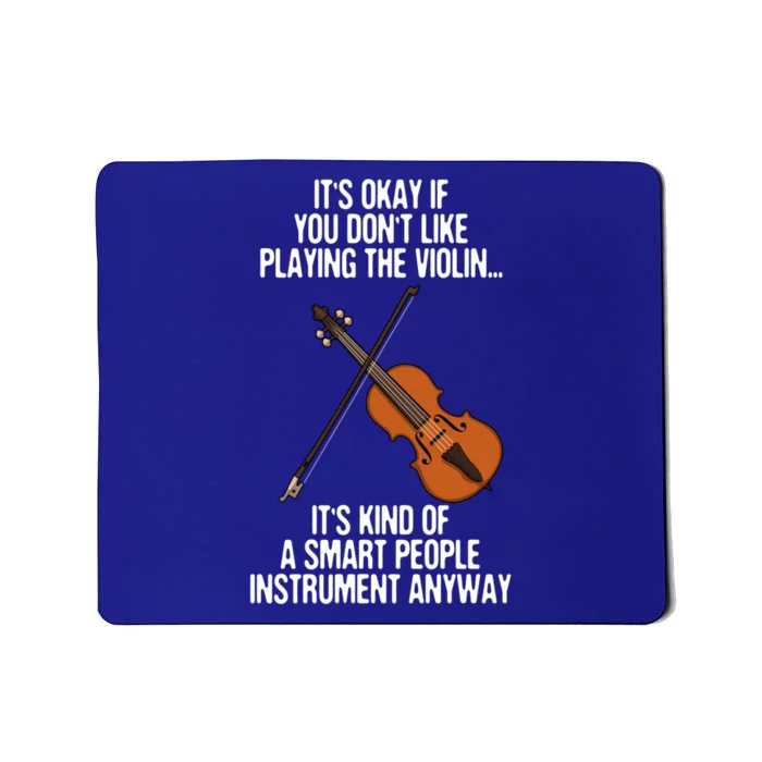 Best Violin Art Instrut Violin Player Gift Mousepad