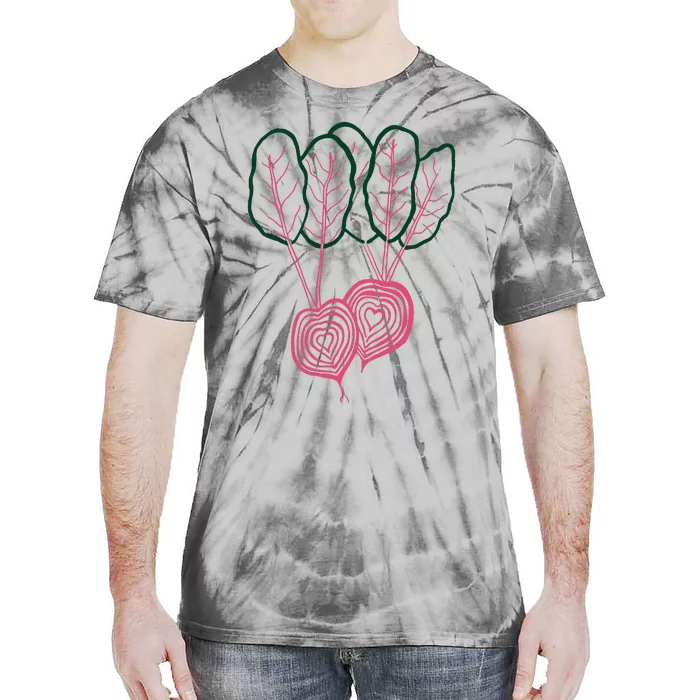 Beet Vegetable Tie-Dye T-Shirt