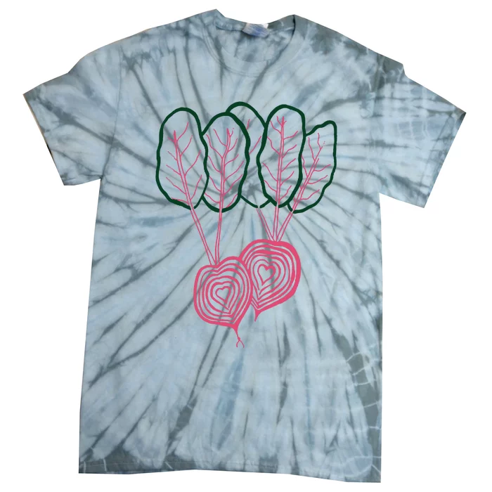 Beet Vegetable Tie-Dye T-Shirt