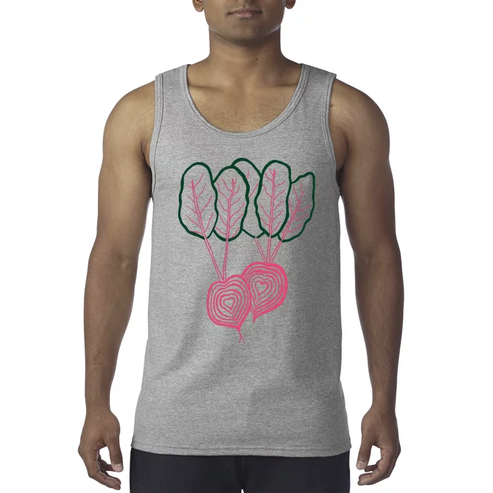 Beet Vegetable Tank Top