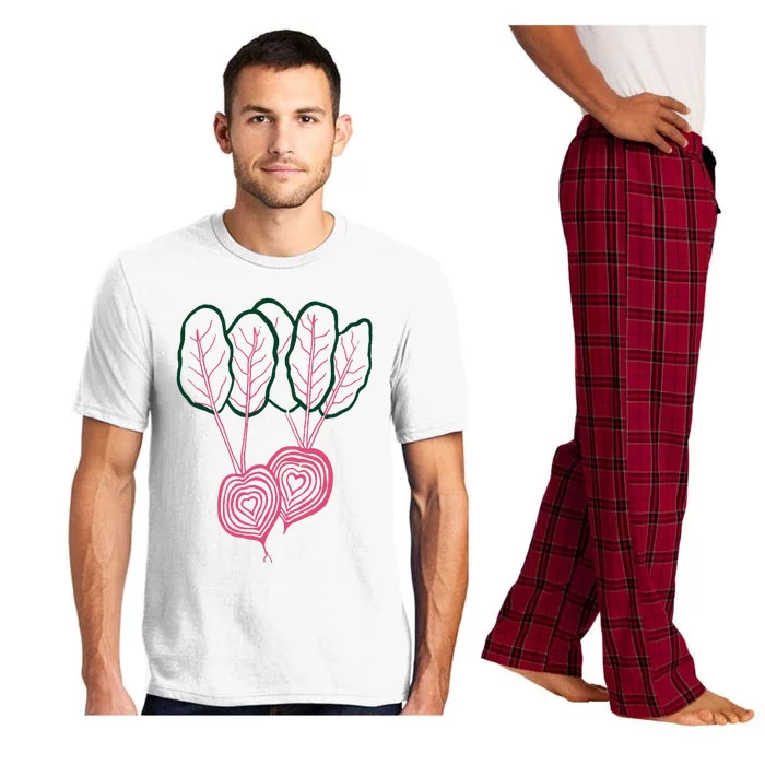 Beet Vegetable Pajama Set