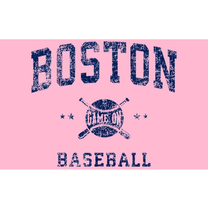 Boston Vintage Baseball Throwback Retro Design Bumper Sticker