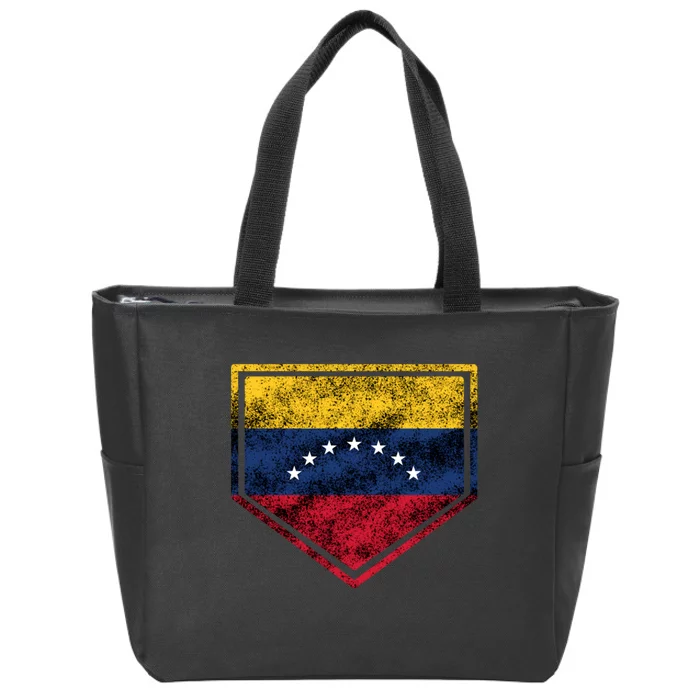 Baseball Venezuela Zip Tote Bag