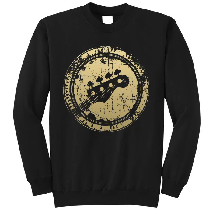 Bass Vintage Bass Guitar 02 For Bass Player Sweatshirt