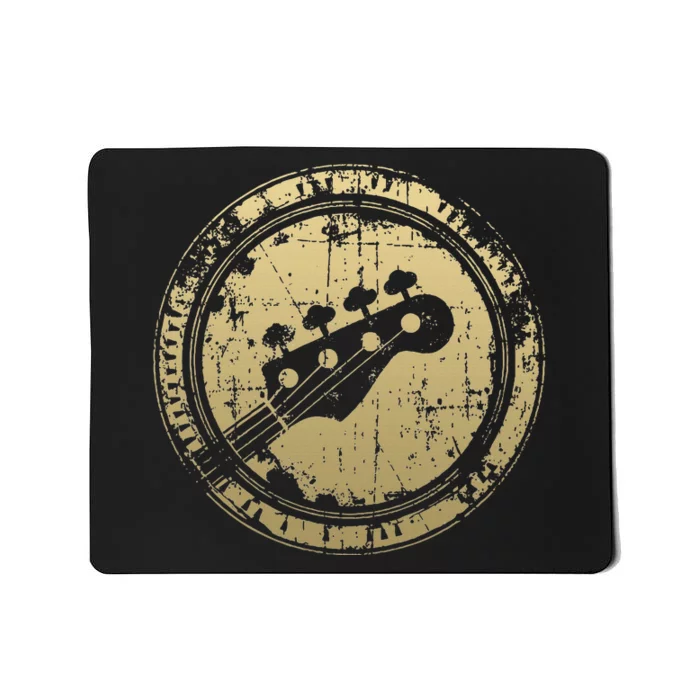 Bass Vintage Bass Guitar 02 For Bass Player Mousepad