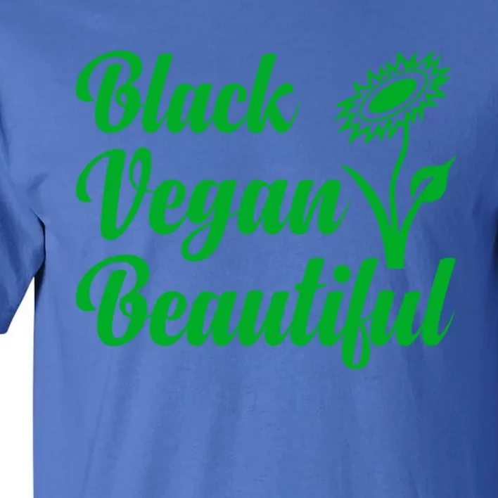 Black Vegan Beautiful Cool Gift Tall T-Shirt