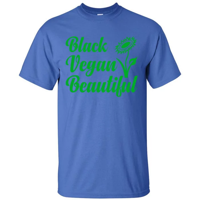 Black Vegan Beautiful Cool Gift Tall T-Shirt