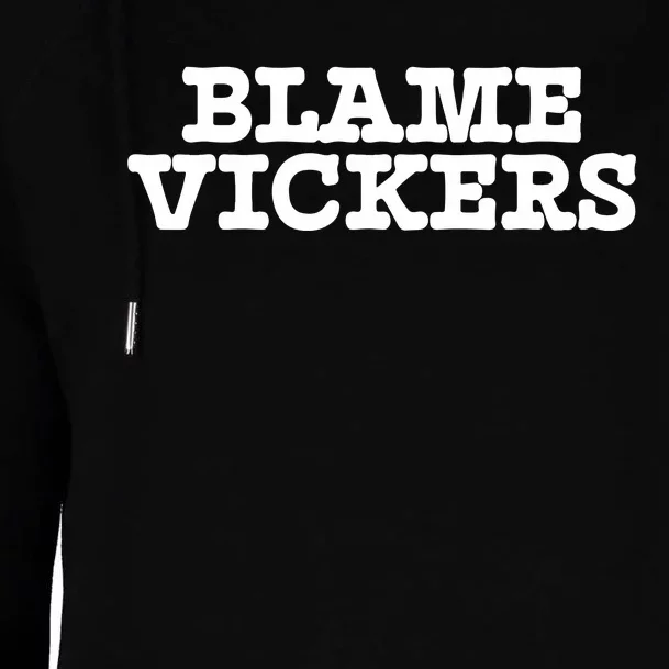 Blame Vickers Womens Funnel Neck Pullover Hood