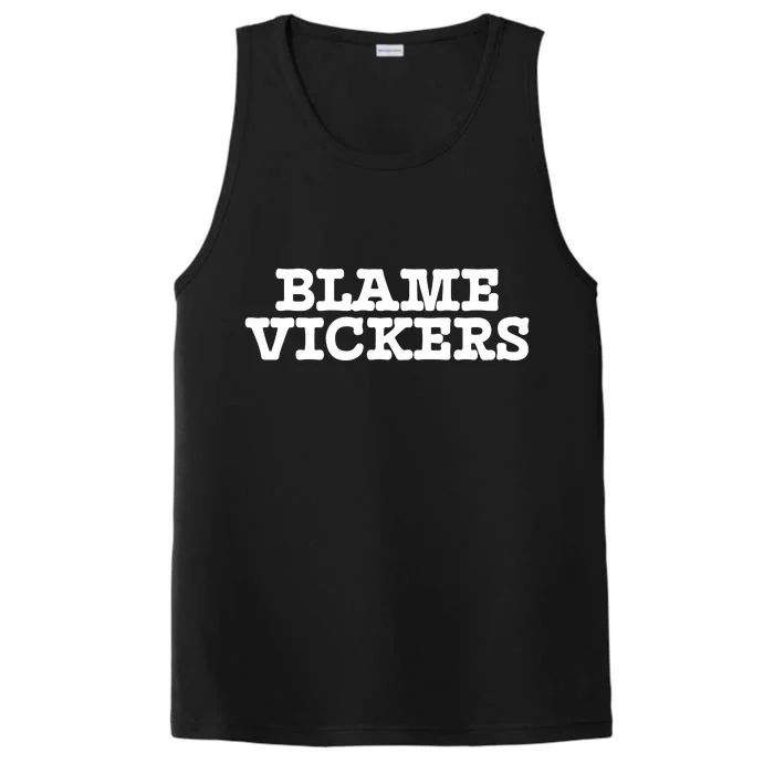 Blame Vickers Performance Tank