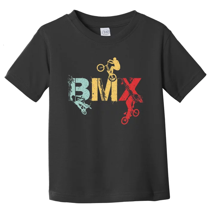 Bmx Vintage Bike Fans Gift Bike Bmx Toddler T-Shirt