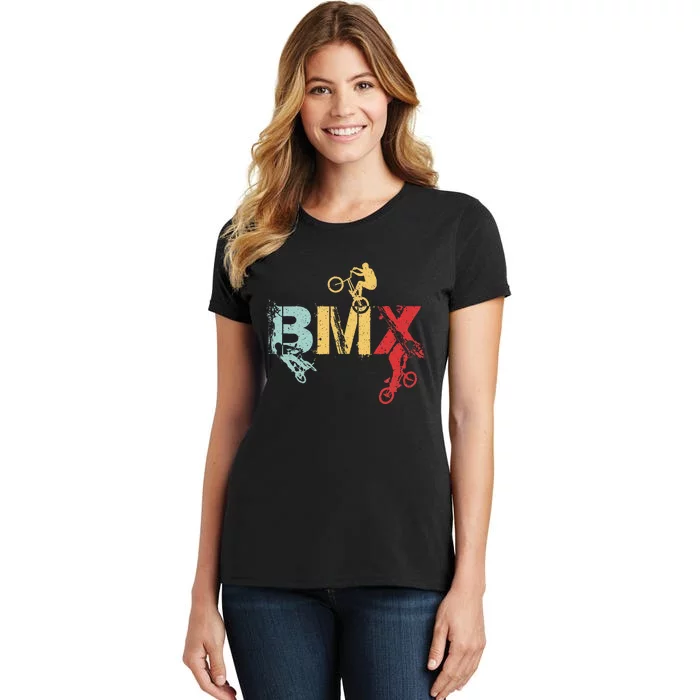 Bmx Vintage Bike Fans Gift Bike Bmx Women's T-Shirt