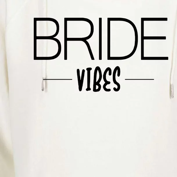 Bride Vibes Womens Funnel Neck Pullover Hood